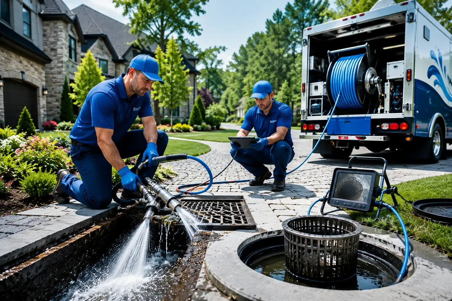 Local outdoor drain cleaning professionals in Hazleton, IN